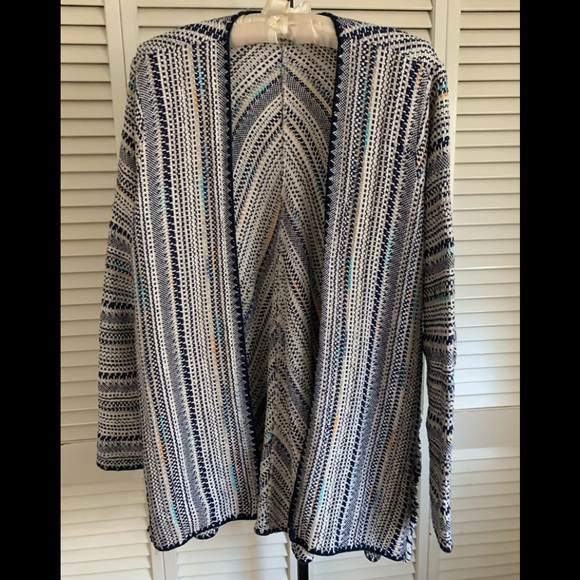 Lucky Brand Open Front Cardigan Sweater - Picture 1 of 4